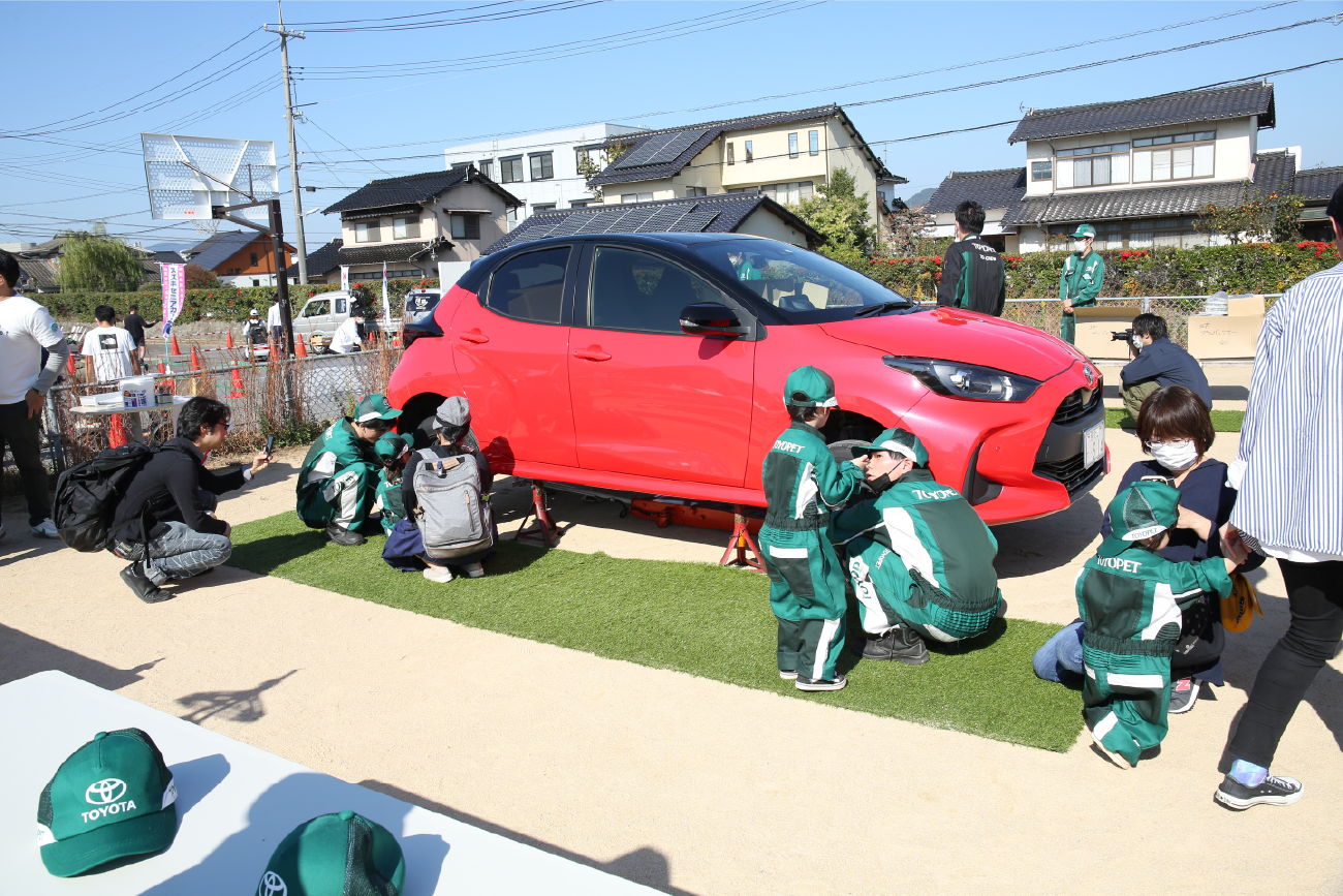 キッズエンジニア体験の様子