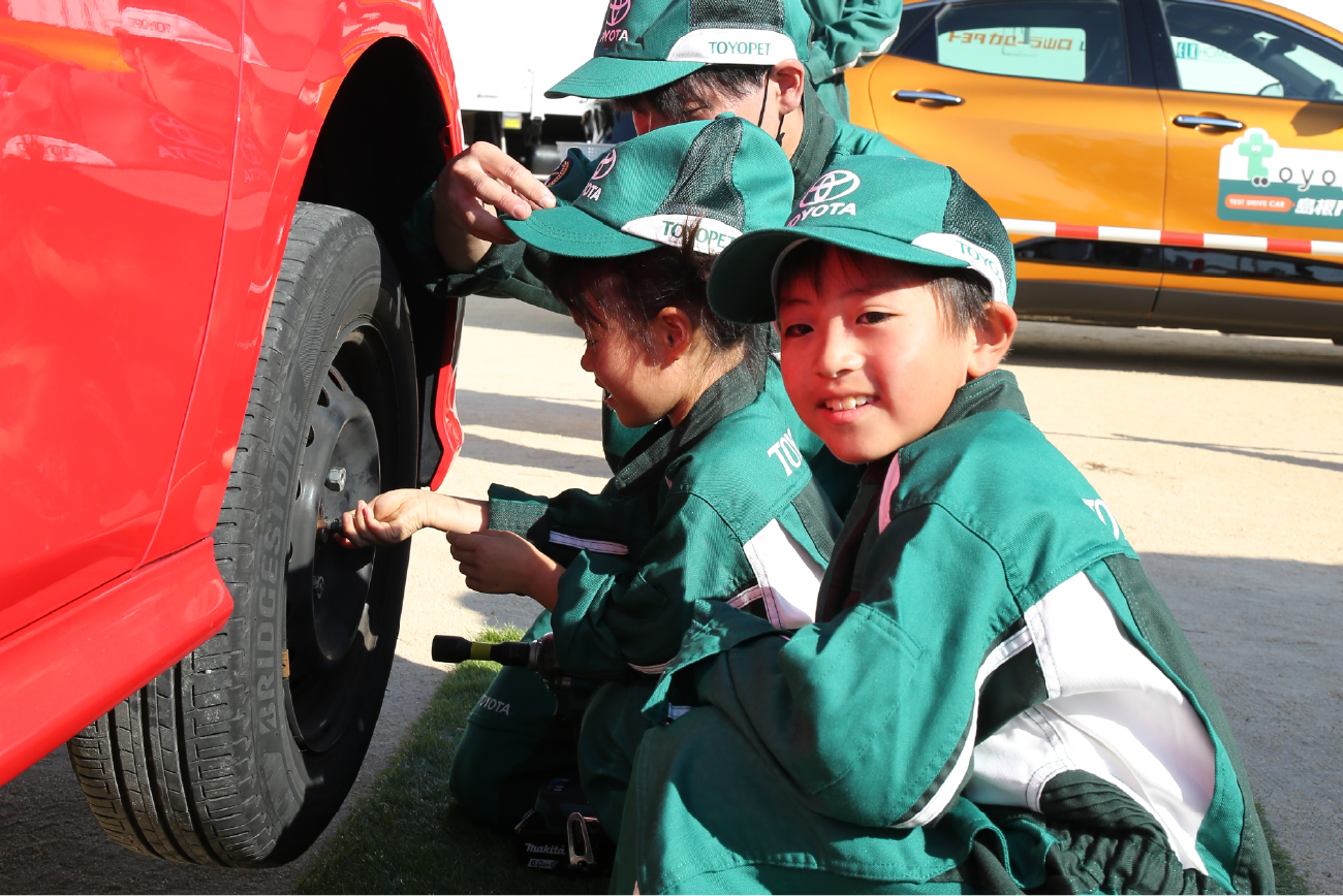 キッズエンジニア体験の様子