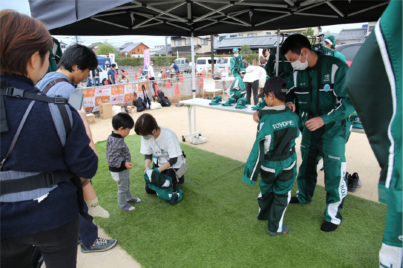 キッズエンジニア体験の様子