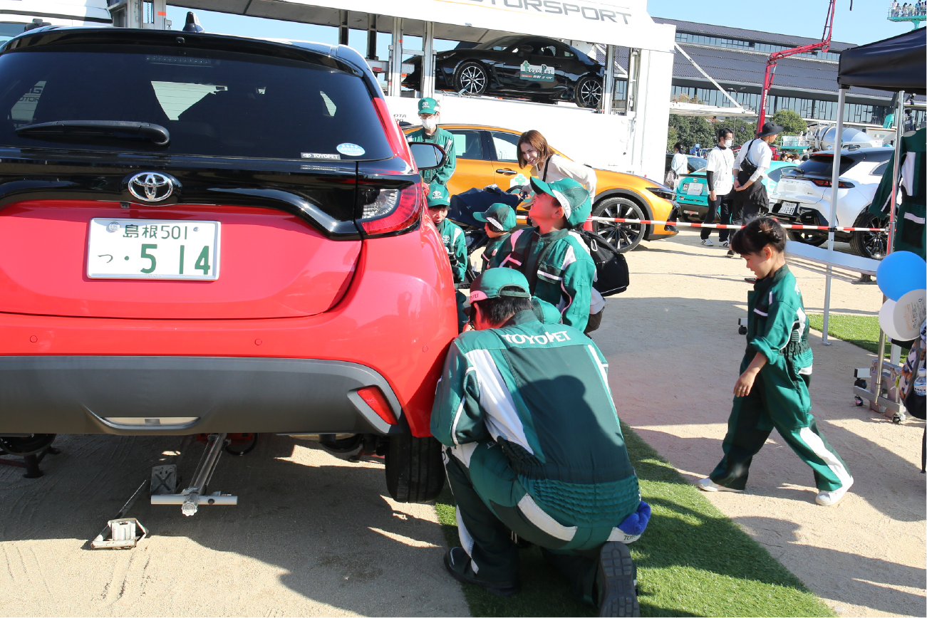 キッズエンジニア体験の様子